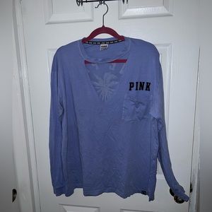 Pink long sleeve shirt